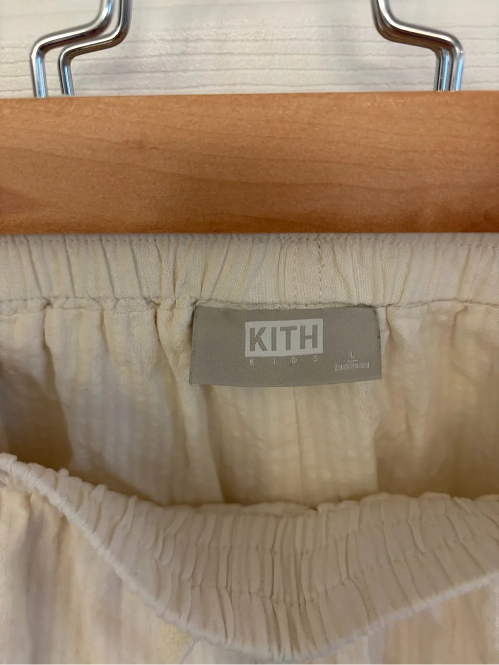 Kith Kids Pre-Summer 2024 Embroidered Seersucker Set
